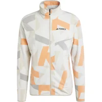 Pile stampato con zip adidas Terrex Multi