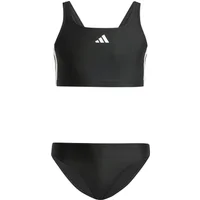 Bikini für Mädchen adidas V-Back 3-Stripes