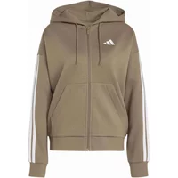 Dames trainingsjack met rits en capuchon adidas Essentials 3-Stripes