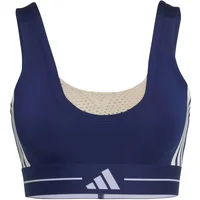 light support Sports bra adidas Hyperglam 3-Stripes Color Block