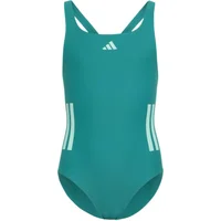 Badeanzug für Mädchen, einteilige Rückenpartie adidas 3-Stripes