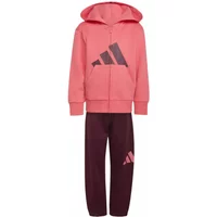 Kuscheliger Fleece-Trainingsanzug Kind adidas Essentials