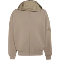 Hooded sweatshirt met rits adidas Soft Lux