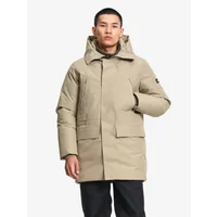 Long Hooded Parka with Down and Feather Padding Aigle Gore-Tex