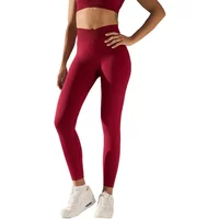 Nahtlose V-Taille Leggings für Damen Allwear Basic