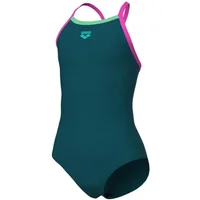 Costume da bagno intero ragazza Arena Solid Light Drop
