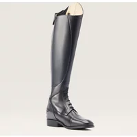 Men's Ravello Tall Riding Boots in Black Calf, D Medium Width, Regular Calf, Size 8.5, by Ariat
