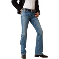 Women's Perfect Rise Acclimatize Nayelli Boot Cut Jeans in Panama Cotton/Polyester/Elastane, Size: 27 Short by Ariat