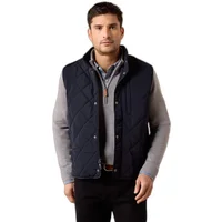 Men's Two24 Woodgate Vest in Navy Recycled Polyester, Size: Large by Ariat