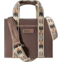 Women's Chloe Small Tote Bag in Brown Polyester by Ariat