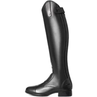 Women's Heritage Contour II Field Zip Tall Riding Boots in Black Leather, Size: 10 B / Medium Full by Ariat