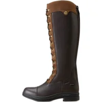 Women's Coniston Max Waterproof Insulated Boots in Ebony Brown Full-Grain Leather, Size: 7 B / Medium by Ariat