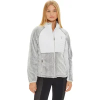 Chaqueta de dos materiales para mujer Aulp Lammy
