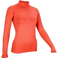 Women's Long Sleeve 1/4 Zip T-Shirt Avento