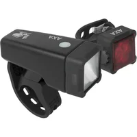 Éclairage avant et arrière rechargeable USB Axa Niteline T4-R