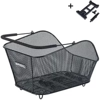 Fahrradkorb hinten mit Platte Basil Icon M Avec Mik 2.0