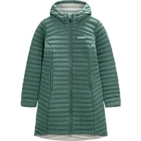 Plumífero largo con capucha de mujer Berghaus Nula Micro
