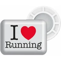 Porte dossards magnétiques Bibbits I love Running