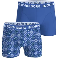 Klassischer Mid-Rise Baumwollboxer Björn Borg (x2)