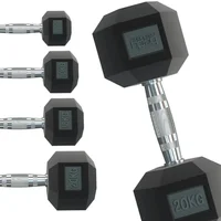 Mancuerna hexagonal Body Revolution 6kg (x2)