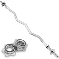Barra de musculación con collares spinlock Body Revolution