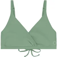 Top de bikini drapeado mujer Cartel Copenhagen Istana