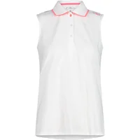 Ärmellos Stretch-Piqué-Poloshirt Damen CMP