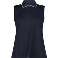 Dames Mouwloos Stretch Piqué Poloshirt CMP