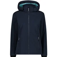 Giacca impermeabile con cappuccio e zip donna CMP