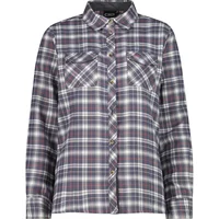 Chemise manches longues en polyester recyclé femme CMP