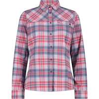 Women's Long Sleeve Checkered Shirt CMP