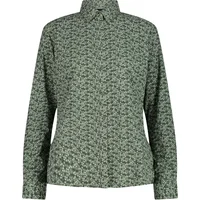 Chemise manches longues avec imprimé géométrique femme CMP