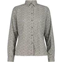 Chemise manches longues avec imprimé géométrique femme CMP