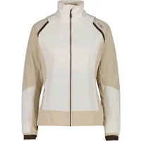 Women's hybrid waterproof jacket with removable sleeves CMP