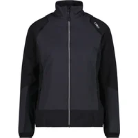 Women's hybrid waterproof jacket with removable sleeves CMP
