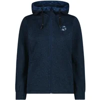 Damen technische Strickjacke mit Kapuze CMP