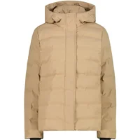 Women's zip-up padded jacket with a fixed hood CMP