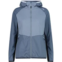 Women's hooded fleece CMP Grid Tech Micro