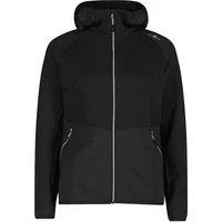 Dames hoodie met rits CMP Grid Tech Micro