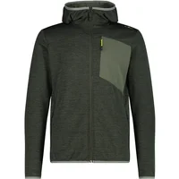 Jacquard Chiné Hoody Fleece CMP