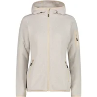 Felpa con cappuccio spesso in maglia mélange donna CMP Knit-Tech
