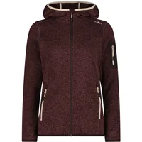 Thick Hooded Sweater Fleece Women CMP Knit-Tech