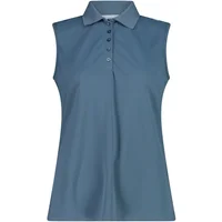 Woman's sleeveless polo shirt CMP