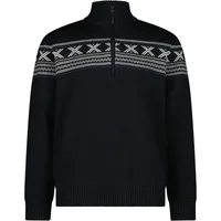 Maglione a collo zip CMP