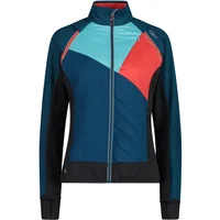 Hybrid fleece with detachable sleeves for women CMP