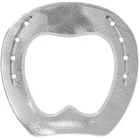 Natural Bevel Front Horse Shoe with 2 Clips Colleoni PPNBB