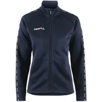 Chaqueta de chándal con cremallera completa para mujer Craft Squad 2.0