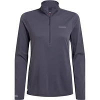 Maillot manches longues 1/2 zip femme Craghoppers NosiLife SolarShield+