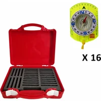 Set mit 16 Schulkompassen Digi Sport Instruments
