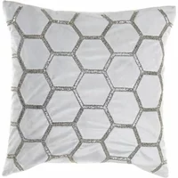 Geometrisch fluwelen kussen DKD Home Decor